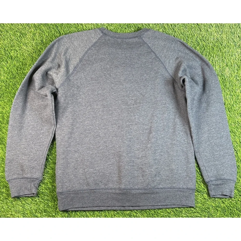 Ole Miss Rebels Sweatshirt Adult Medium Gray Distant Replays Crewneck USA